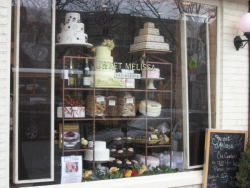 Window View of Sweet Melissa Patisserie in Park Slope